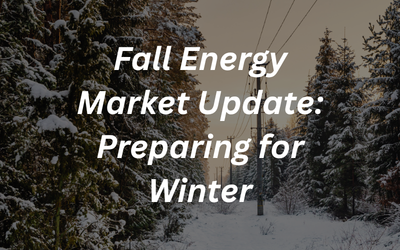 Webinar – Fall Energy Market Update: Preparing for Winter
